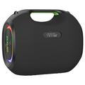 Zealot ZE21 250W Outdoor Party Bluetooth-kaiutin - musta