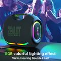 Zealot ZE21 250W Outdoor Party Bluetooth-kaiutin - musta
