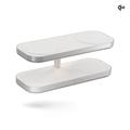Zens Aluminium Quattro Wireless Charger Pro 4 ja 65W virtalähde - MagSafe-yhteensopiva, Qi2