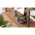 Zens Aluminium Quattro Wireless Charger Pro 4 ja 65W virtalähde - MagSafe-yhteensopiva, Qi2 - Valkoinen