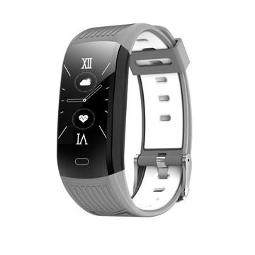 Zero Vedenpitävä Fitness Tracker verenpainemittarilla - harmaa
