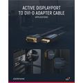 Clicktronic DVI-D Dual-Link / Active DisplayPort Kaapeli - 5m