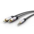 Goobay 3.5mm / 2x RCA-audiokaapeli Adapteri