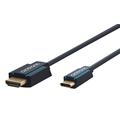 Clicktronic Premium USB-C - HDMI Sovitinkaapeli - 3m