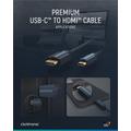 Clicktronic Premium USB-C - HDMI Sovitinkaapeli - 3m