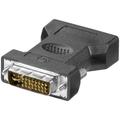 Goobay Analoginen DVI-I / VGA Sovitin - Musta