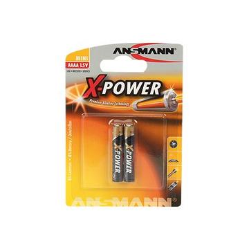 Ansmann X-Power AAAA Alkaliparisto - 1.5V