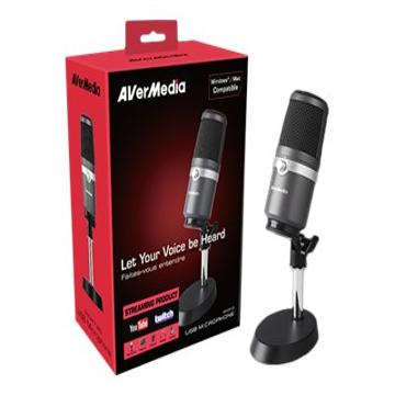 AVerMedia AM310 Mikrofonikaapeli -60dB - Monomusta