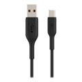 Belkin BOOST CHARGE USB-A / Type-C -kaapeli - 15cm - Musta