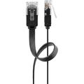 Goobay RJ45 Litteä Verkkokaapeli U/UTP CAT 6 - 0.5m