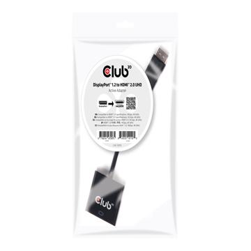 Club 3D DisplayPort &gt; HDMI 2.0 3D 4K60Hz acc