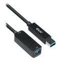 Club 3D USB 3.2 Gen 2 USB-jatkokaapeli 5m - Musta