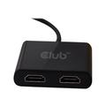 Club 3D USB 3.1 Gen1 Type-A - HDMI Dual Monitor 4K - 60Hz
