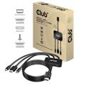 Club 3D -videoliitännän muunnin Mini DisplayPort / HDMI / USB 2355m