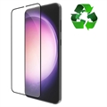Samsung Galaxy S23 5G dbramante1928 Eco-Shield Panssarilasi - Musta Reuna
