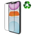 iPhone 11 / iPhone XR dbramante1928 Eco-Shield Panssarilasi - Musta Reuna