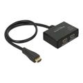 DeLock HDMI Splitter Video/audio jakaja HDMI