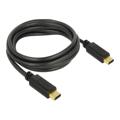 DeLOCK USB 2.0 USB Type-C -kaapeli 2 m - Musta