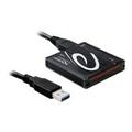 Delock SuperSpeed USB 5 Gbps All-in-1-kortinlukija - Musta