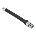 DeLOCK USB 3.2 Gen 1 USB Tyypin-C -Kaapeli 14 cm - Musta