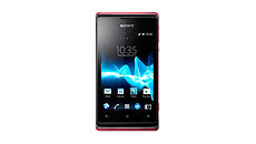 Sony Xperia E Tarvikkeet