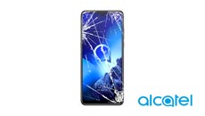 Alcatel näytön korjaus ja muut korjaukset