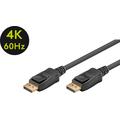 Goobay Displayport 1.2 -kaapeli - 3m - musta