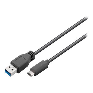 goobay USB 3.0 / USB 3.1 USB Type-C -kaapeli 1 m - musta