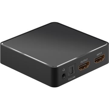 Goobay HDMI 1.4 Audio Extractor - Musta