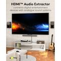 Goobay HDMI 1.4 Audio Extractor - Musta