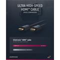 Clicktronic Premium HDMI 2.1 Johto Ethernetilla - 0.5m