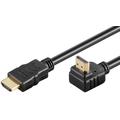 Goobay 90 Asteen Kulma HDMI 2.0 Johto Ethernetillä - 3m