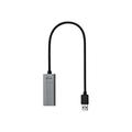 I-tec USB 3.0 Metal Gigabit Ethernet -sovitin - 10/100/1000 Mbps
