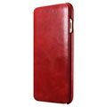 iPhone 7 Plus iCarer Curved Edge Vintage Flip Leather Case