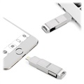 iDiskk OTG USB-Muistitikku - USB Type-A/Lightning - 128GB