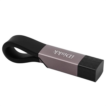 iDiskk UC001 USB-A / Lightning Muistitikku - 16GB - Purppura / Musta