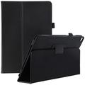 iPad 10.2 2019/2020/2021 Bi-Fold Folio Cover - musta