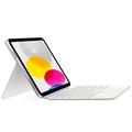 iPad 2022/2025 Apple Magic Keyboard MQDP3DK/A - Tanskalainen asettelu - Valkoinen