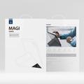 iPad 2022/2025 Dux Ducis Magi Irrotettava 2-in-1 Folio kotelo