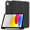iPad 2022/2025 Tech-Protect SmartCase Pen Tri-Fold Folio kotelo - Musta