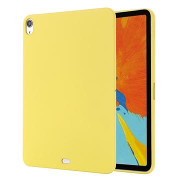 iPad Air 11 2024/2025/Air 2020/2022 Nestemäinen Silikoni Suojakuori - Keltainen