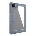 iPad Air 11 (2024)/iPad Pro 11 2022/2021/2020/iPad Air 2022/2020 Nillkin Bumper Smart Suojakotelo - Harmaa / Läpinäkyvä