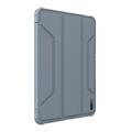 iPad Air 11 (2024)/iPad Pro 11 2022/2021/2020/iPad Air 2022/2020 Nillkin Bumper Smart Suojakotelo - Harmaa / Läpinäkyvä