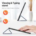 iPad Air 13 2024/2025 Dux Ducis Domo Tri-Fold Smart Lompakkokotelo - Sininen