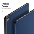 iPad Air 13 2024/2025 Dux Ducis Domo Tri-Fold Smart Lompakkokotelo - Sininen