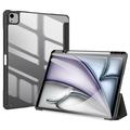 iPad Air 13 2024/2025 Dux Ducis Toby Tri-Fold Älykäs Lompakkokotelo - Musta