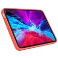 iPad Air 13 2024/2025/iPad Pro 12.9 2018/2020/2021/2022 Nestemäinen Silikoni Suojakuori - Punainen
