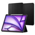 iPad Air 13 2024/2025 Spigen Urban Fit Smart Folio Suojakotelo - Musta