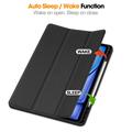 iPad Air 13 (2025) Tri-Fold Series Smart Folio -kotelo - Musta