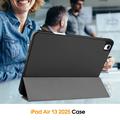 iPad Air 13 (2025) Tri-Fold Series Smart Folio -kotelo - Musta